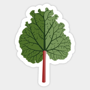 Rhubarb Sticker